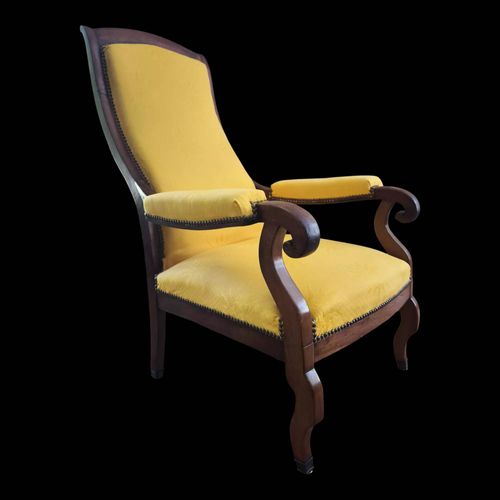 Fauteuil Voltaire Jaune Jaune