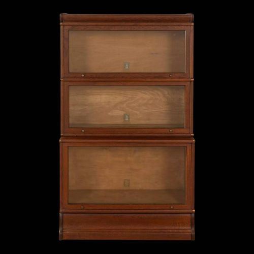 Vitrine Des Annes 1900 Zeiss Union Marron