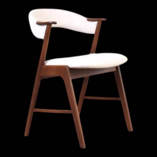 Fauteuil En Teck Danois Du Milieu Du Sicle De Korup Stolefabrik Annes 1960 Beige