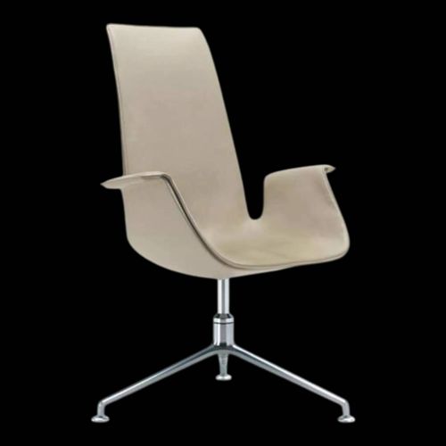 Chaise Longue Tulipe Knoll Beige
