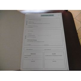 Manifold " Attestation D 'emploi " A4 50 Tripli Exacompta 23017