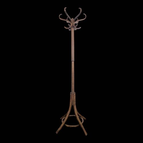 Porte manteau perroquet bois