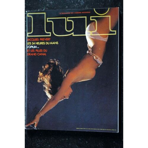 Lui 113 1973 Juin Interview Le Juge Pascal Laville Prevert 24h Du Mans Bill Silano Aslan