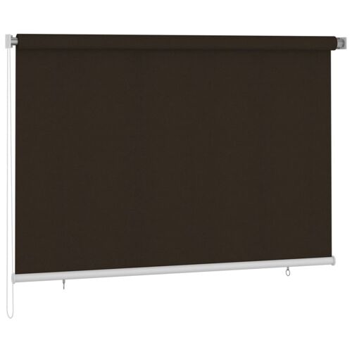 Vidaxl Store Roulant D'extérieur 220x140 Cm Marron