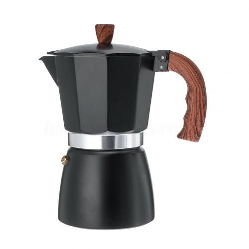 Cafetière En Aluminium Multicolore, Latte Moka Expresso Percolateurs Pot Cuisinière Moka Bouilloire Portable Pour Cadeau Vente En Gros