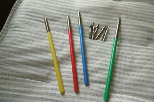 Porte Plume Classique Ordinaire Lot De 4 Avec 6 Plumes Henry Blanzy Conte Gilbert