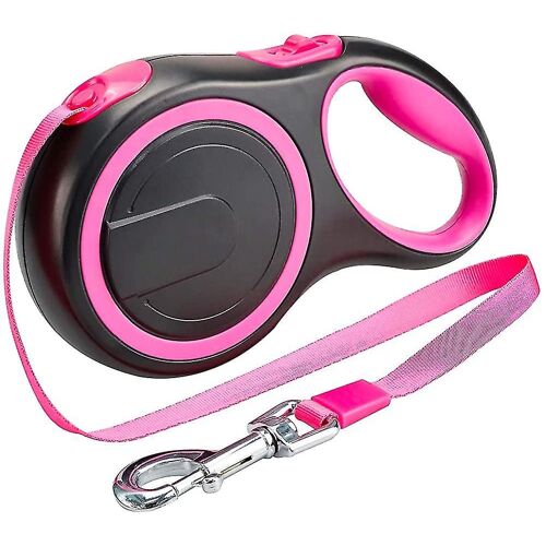 Laisse De Chien Rétractable, 5m / 16ft Heavy Duty Strong Tangle Free Extendable Dog Lead