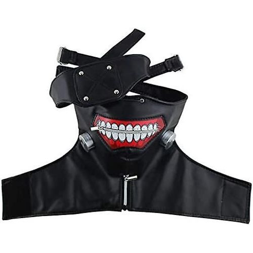 Tokyo Ghoul Kaneki Ken 3d Pu Masque En Cuir Halloween Masque De Cosplay