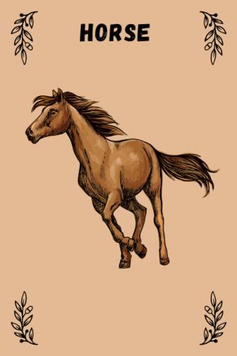 Horse: Perfect Horse Notebook - Journal For Horse ( 120 Lined Page )