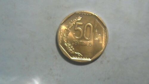 Perou 50 Centimos 2015 Spl