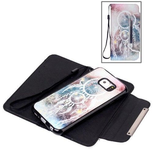 Etui Flip Samsung Galaxy S6 Cuir (Pu) Multifonction Separable Dreamy Sam1532