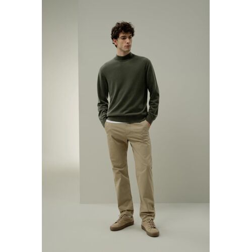 Lilysilk Pull Col Montant En Cachemire Pour Bébé Hommes Col Montant À Double Côte Vert Safari M