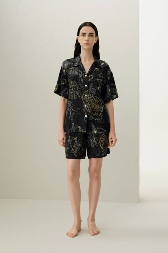 Lilysilk Ensemble Pyjama Manches Courtes Vierge Pure Soie Vierge Xl