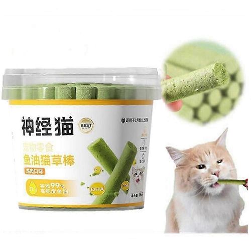 Nouveau Bâton De Dentition D'herbe À Chat, Bâtonnets De Dentition D'herbe À Chat Pour Chats D'intérieur