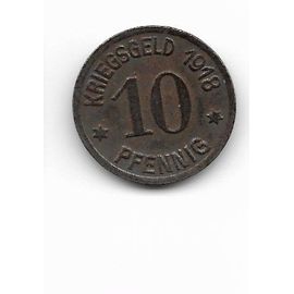 10 Pfennig Coblenz 1918 Allemagne