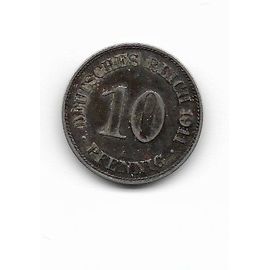 10 Pfennig - Wilhelm Il Type 2 - Grand Aigle 1911 Allemagne