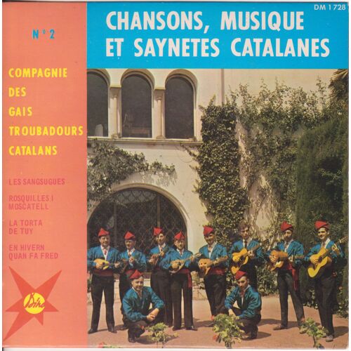 45 Trs E.P.  Chansons, Musique Et Saynetes Catalanes N°2