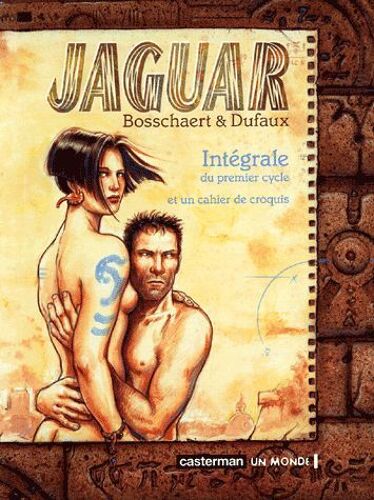 Bosschaert & Dufaux ( Casterman, 2003 ) : Coffret " Jaguar " : Intégrale Du Premier Cycle ( Tome 1 + Tome 2 + Tome 3 ) Et Un Cahier De Croquis ( + 1 Carnet De Croquis De 16 Pages, Avec Le Tome 1 )