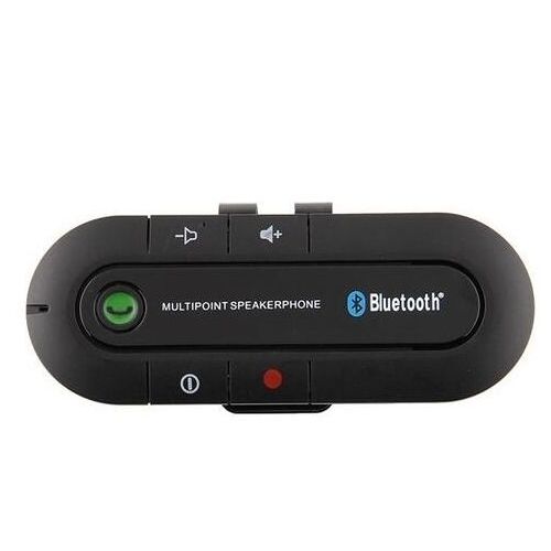 Cdd Universal Bluetooth Mains Libres Haut-Parleur Kit + Chargeur Allume-Cigare Pour Téléphone Mobile (Couleur: Noir)