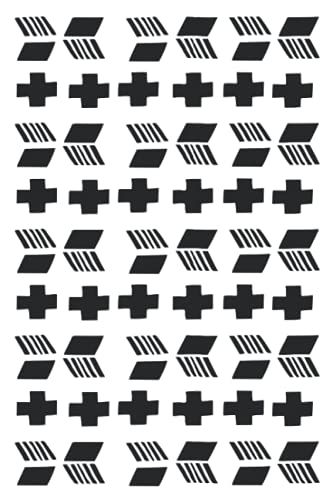 Notes & Scribbles - Block Print Inspired Journal And Sketchbook - Composition Size (6"X9") With Blank Pages, Great For Notes, Doodling And Sketching: Block Print Inspired Blank Notebook And Journal