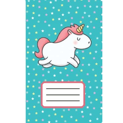 Unicorn Notebook: Unicorn Design Lined Paper Notebook (6x9)