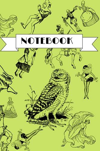Notebook Composition: Victorian Age Old Pattern, 6x9 Inches, 120 Pages