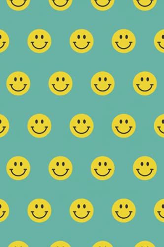 Journal: 70s Retro Inspired Smiley Face Journal With Ruled Lines (6x9) (Retro Journals With Ruled Lines)