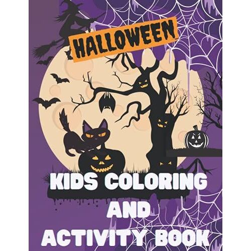 Halloween Activity Book For Toddlers Halloween Coloring Book For Toddlers Halloween Activity And Coloring Book For Kids Halloween Activity: Halloween ... Workbooks - Halloween Themed Learning Book