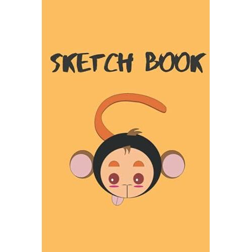 Sketch Book: Lovely Blank White Sketch Book, Journal For Drawing Painting, Sketching ,Doodling (6*9) 120 Pages/ Children, Kids, Adult...