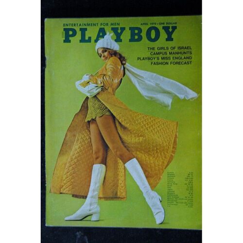 Playboy Us 1970 04 Interview Dr. Mary Calderone Barbara Hillary Vargas He Girls Of Israel