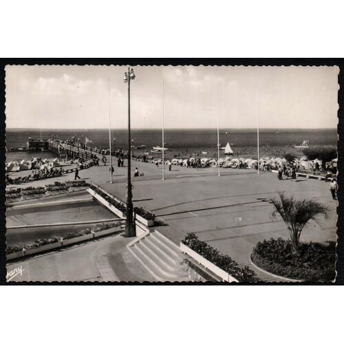 Carte Postale Ancienne, France, Gironde ( 33 ), Arcachon, La Jetée