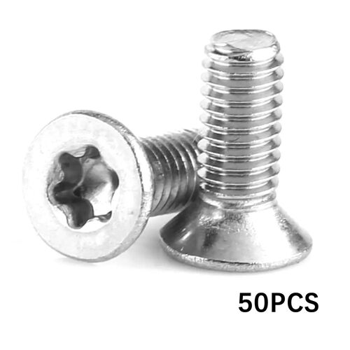 Vis à tête plate Torx-Vis à tête fraisée pour équipement industriel