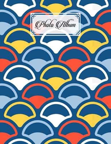 Photo Album: Large Photo Albums With Writing Space Memo, Extra Large Capacity Picture Album | Premium Mermaid Glitter Scales Cover By Liesbeth Hirsch