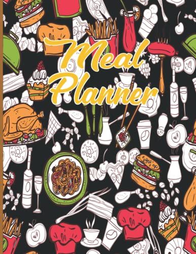 Meal Planner: Weekly Meal Planner Dry Erase Board For Refrigerator, Magnetic Menu Board For Fridge Grocery Shopping Journal For Family Planning, Family Meal Organizer