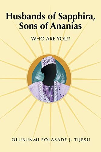 Husbands Of Sapphira, Sons Of Ananias