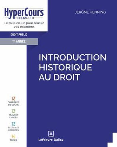 Introduction Historique Au Droit