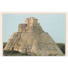 Uxmal, " Pyramide Du Devin ", Mexique.