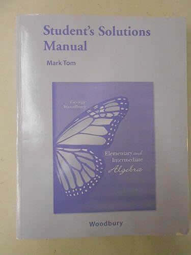 Student Solutions Manual