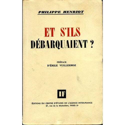 Et S'ils Débarquaient ?