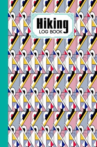 Hiking Logbook: Stripes Hiking Logbook, Hiking Journal For Mountain Climbing And Hiking Enthusiasts, Trail Log Book, Hiker's Journal, 121 Pages, Size 6" X 9" By Silvia Hein
