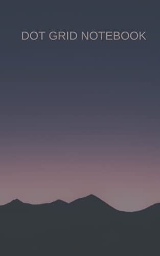 Dot Grid Notebook: 100 Dotted Pages, 5 X 8 Inches, Dotted Journal - Night Sky