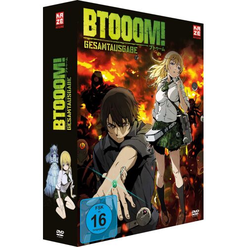 Btooom! - Gesamtausgabe (4 Dvds): Deutsch