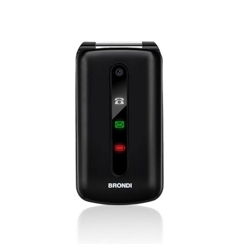 Brondi President 7,62 cm (3') 130 g Noir Téléphone numérique