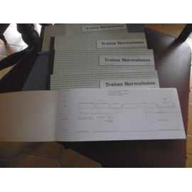 Carnets De  " Traites Normalisees " Exacompta 33e Lot De 5