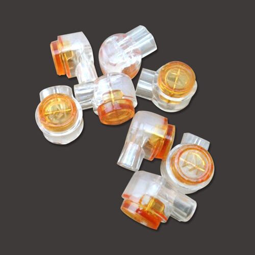 Connecteur étanche à sertir, bornes de connexion, connecteur K1, câblage, câble Ethernet, bornes de cordon téléphonique, 100 pièces/paquet