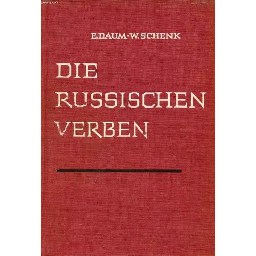Die Russischen Verben (Voir Photo Pour Description Du Texte)