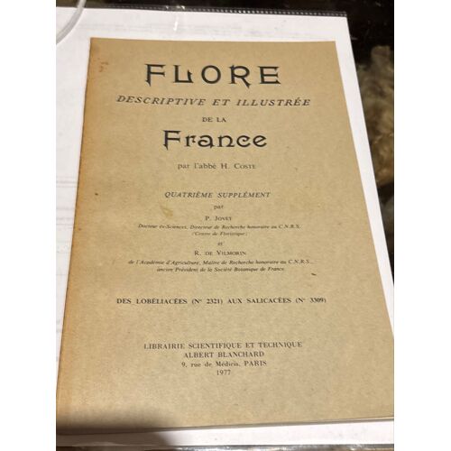Fluoré Descriptive Et Illustrée De La France 