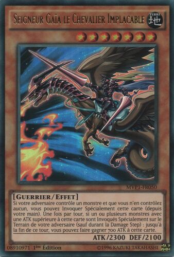 Yu-Gi-Oh! - Mvp1-Fr050 - Seigneur Gaia Le Chevalier Implacable - Ultra Rare