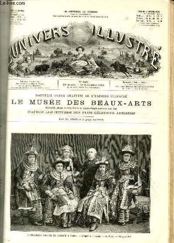 L'univers Illustre - Vingt-Septieme Annee N° 1549 L'ambassade Birmane De Passage À Paris