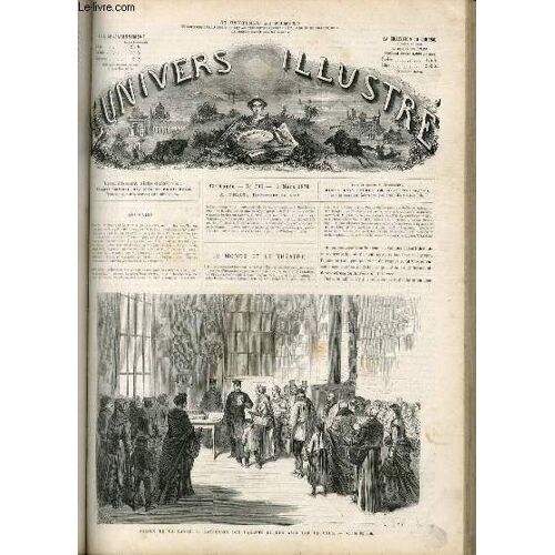 L'univers Illustre - Treizieme Annee N° 790 Prison De La Santé